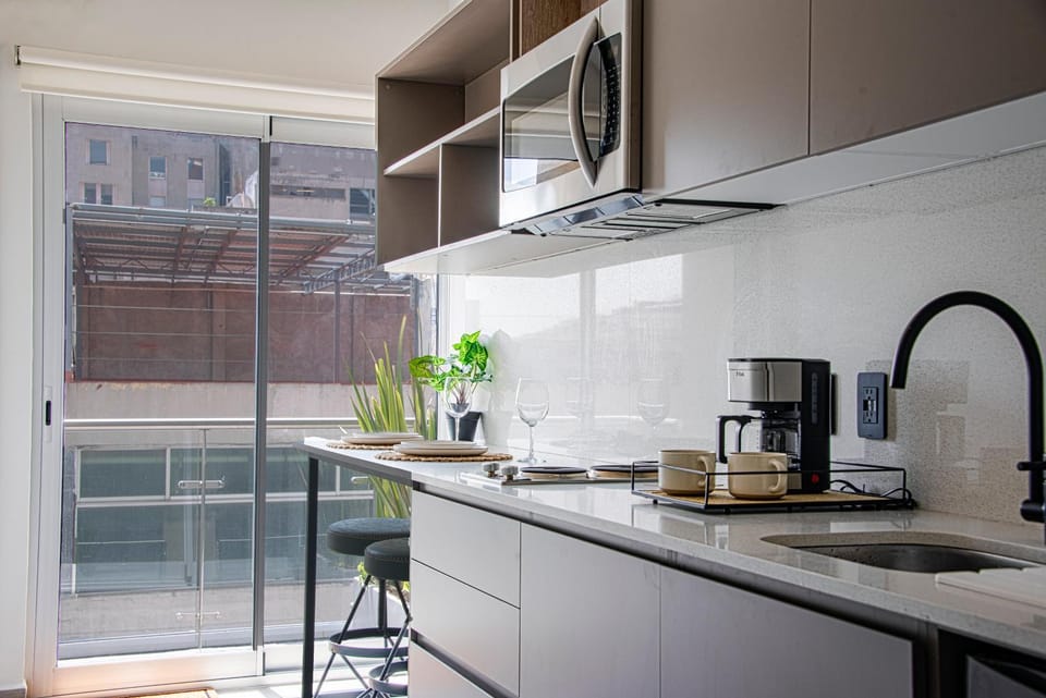 Wake Up to Bellas Artes Views Private Balcony 408 Apartment in Mexico City