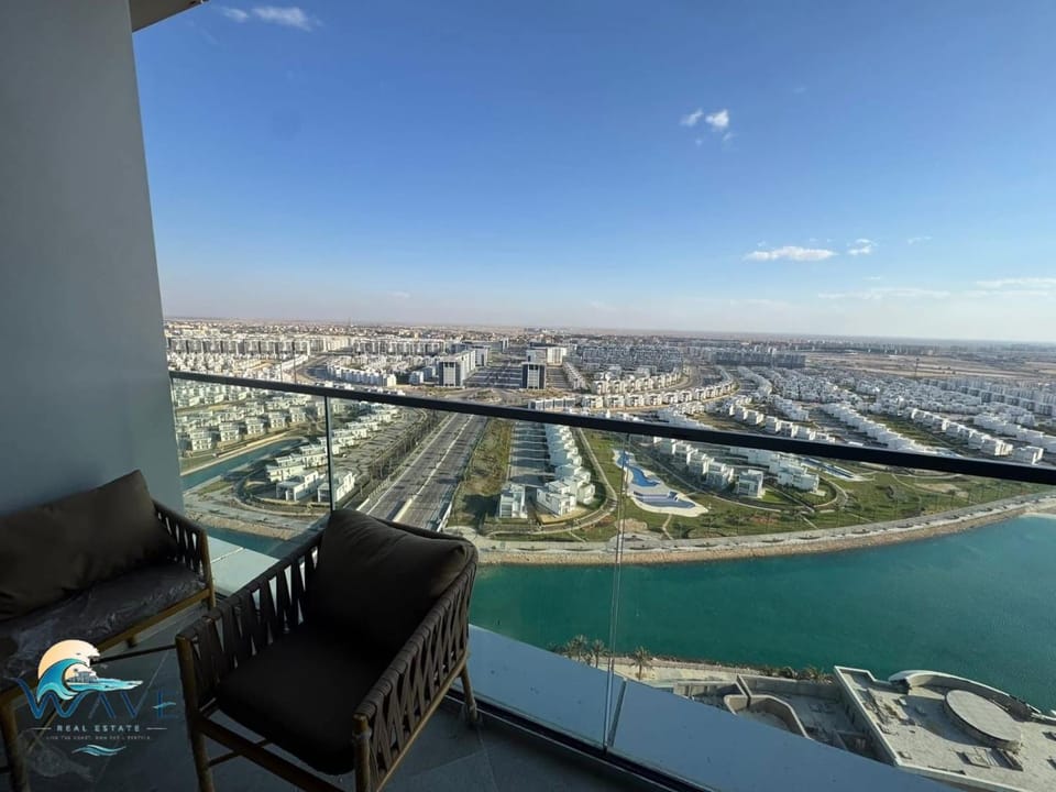 Luxury Sea view apartment in New Alamein Towers Apartment in Egypt