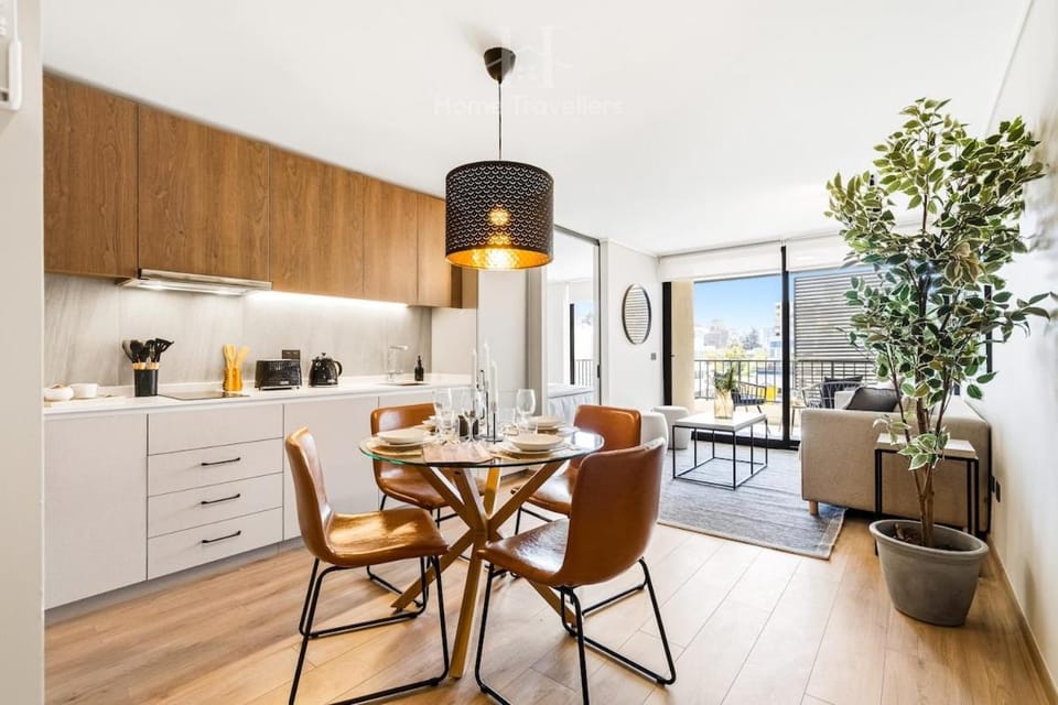 HT Terrace With AC and Quiet neighborhood Apartment in Providencia