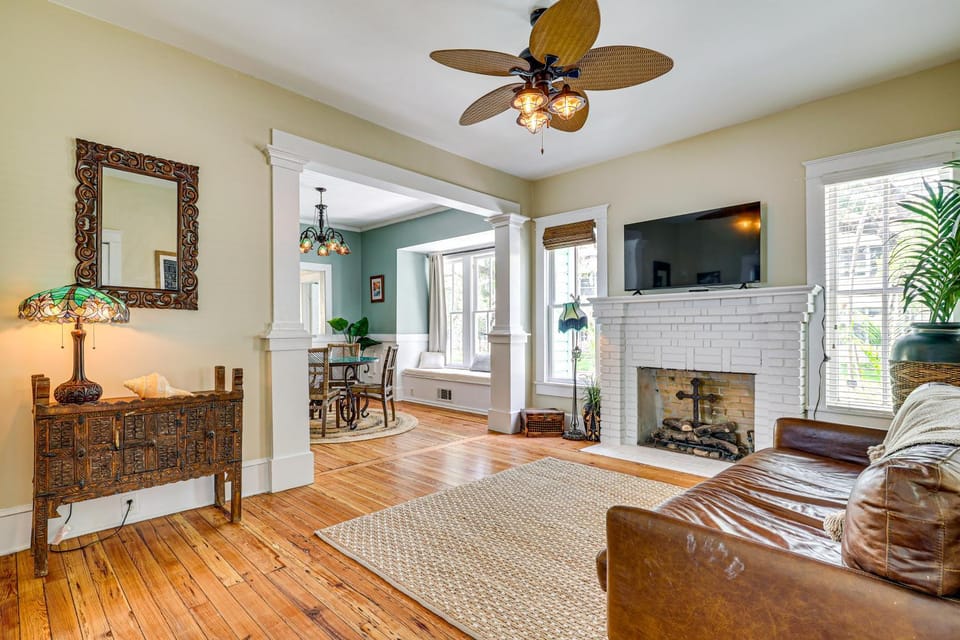 Walk Everywhere! Historic Sanford Home w/ Patio House in Sanford