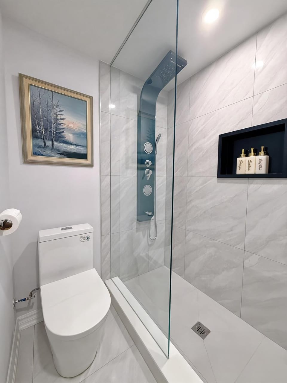 Shower, Toilet, Bathroom, towels
