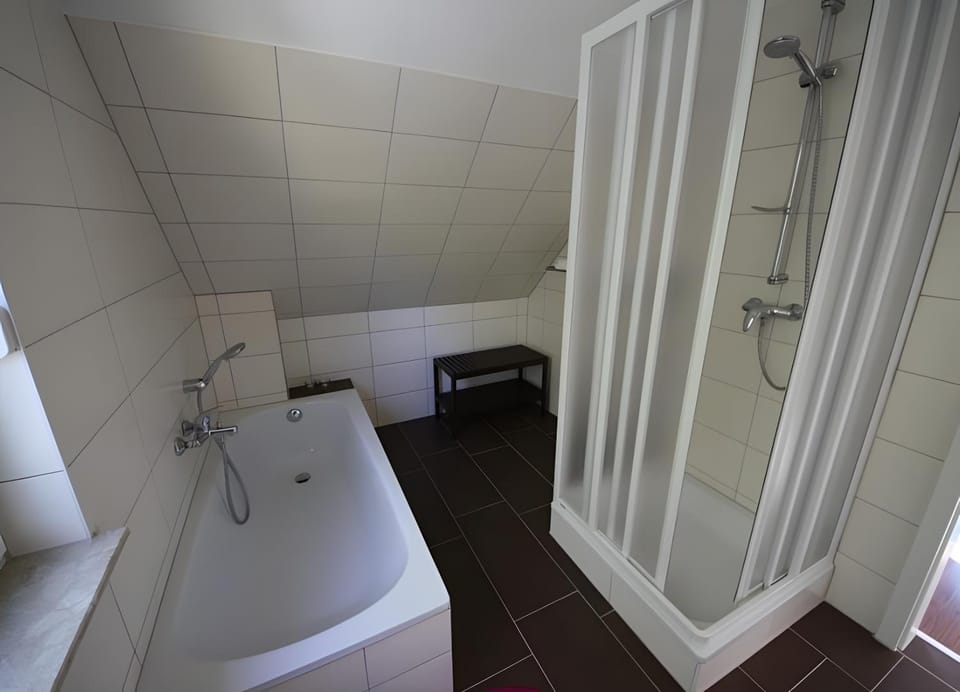 Bathroom, Living room