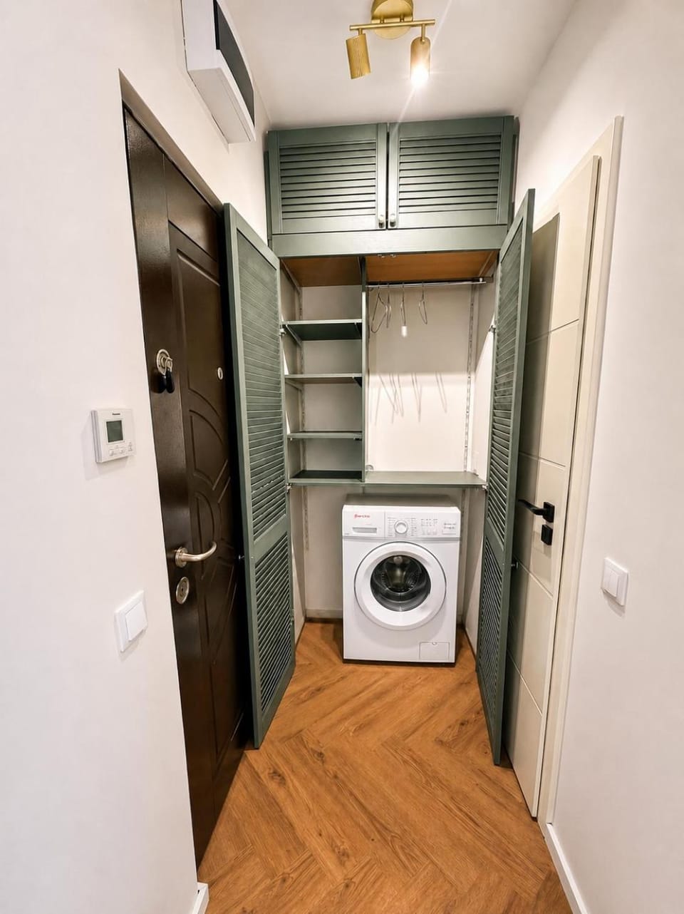 wardrobe, laundry, washing machine