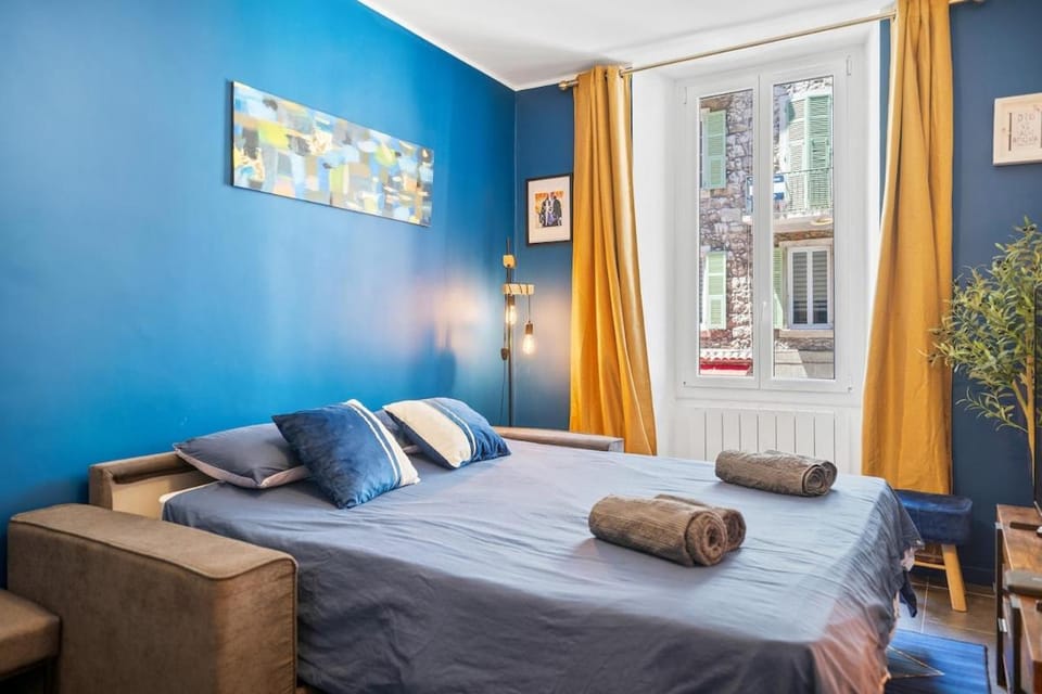 Port of Nice Sleeps 4 A C Renovated Apartment in Nice