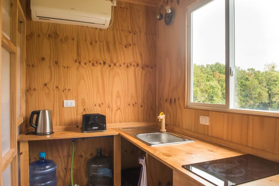 BUHO Eco Yurt Rayen Pulli AC Parking Wifi House in Los Lagos, Chile