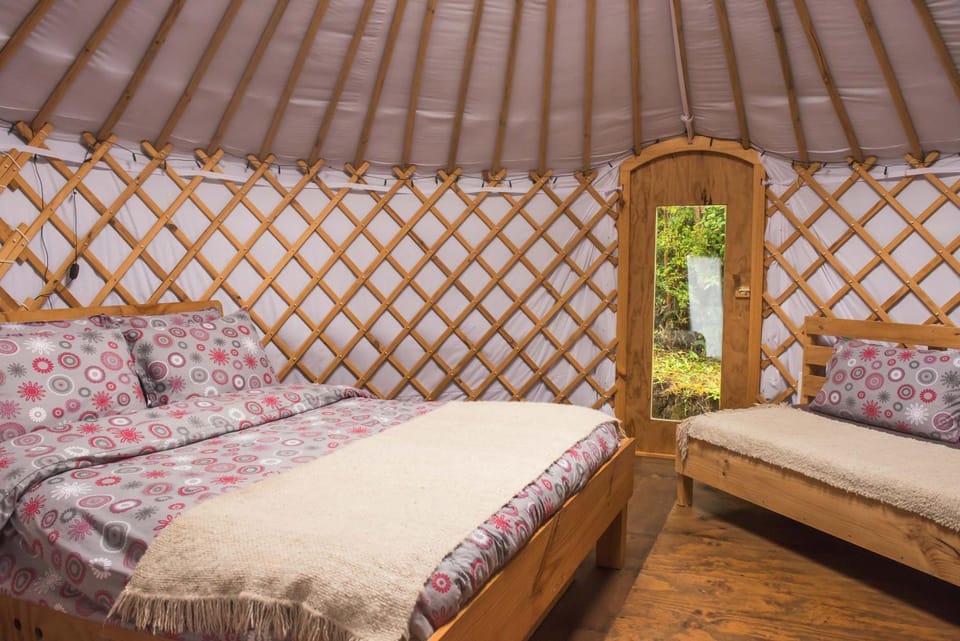 BUHO Eco Yurt Rayen Pulli AC Parking Wifi House in Los Lagos, Chile