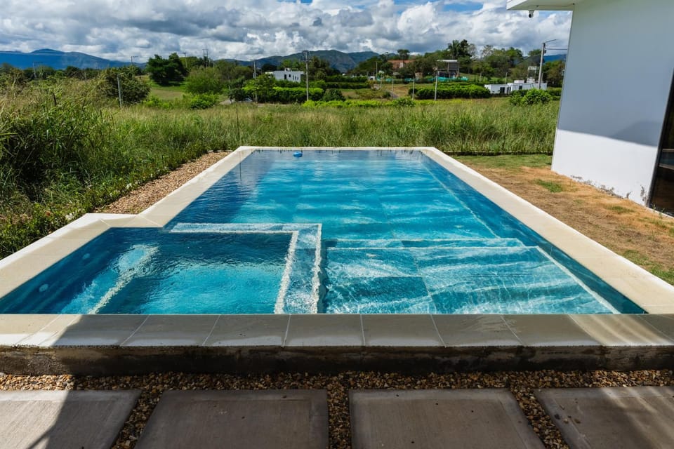 Day, Natural landscape, Mountain view, Pool view, Swimming pool
