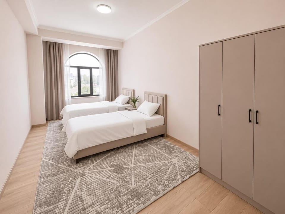 Bed, Bedroom, wardrobe