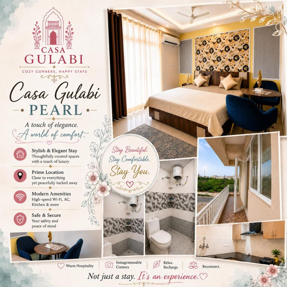 Casa Gulabi Apartment in Jaipur