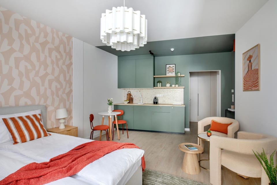 Stylish Studio with terrace near New York Cafe 6 Apartment in Budapest