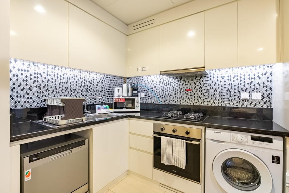 dishwasher, oven, stove, washing machine, kitchen