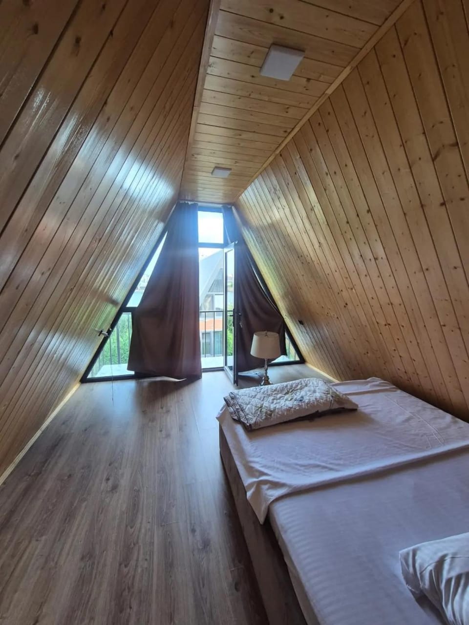 Eco Villa, A frame with barbecue zone and pool House in Yerevan