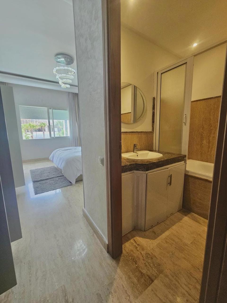 Modern apartment with Pool near the Beach- Tangier Apartment in Tangier