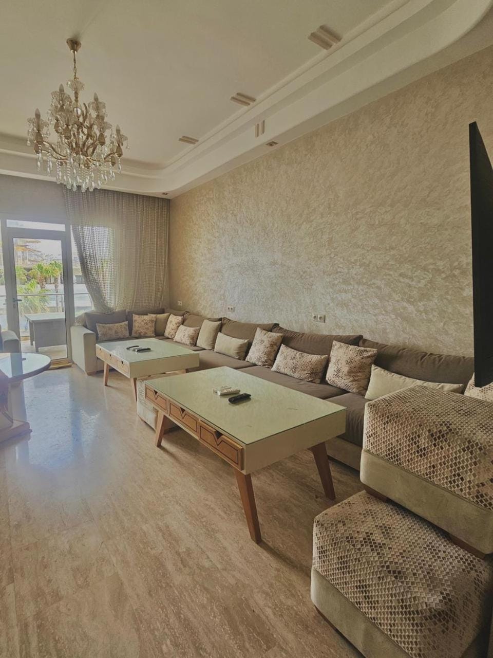 Modern apartment with Pool near the Beach- Tangier Apartment in Tangier