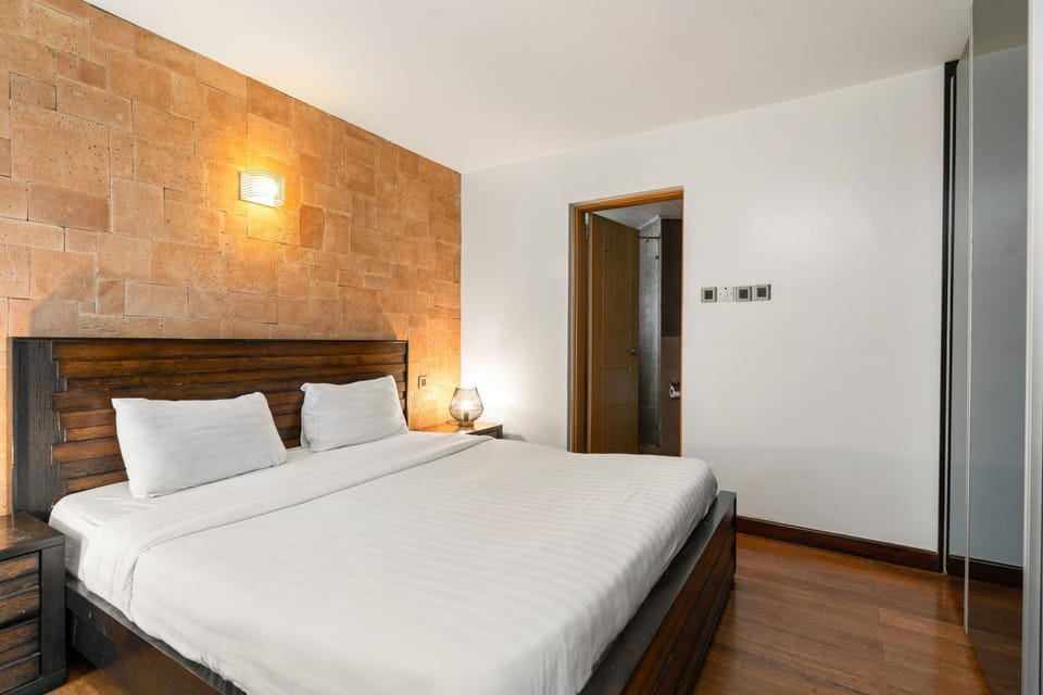 Bed, Photo of the whole room, Bedroom, wardrobe