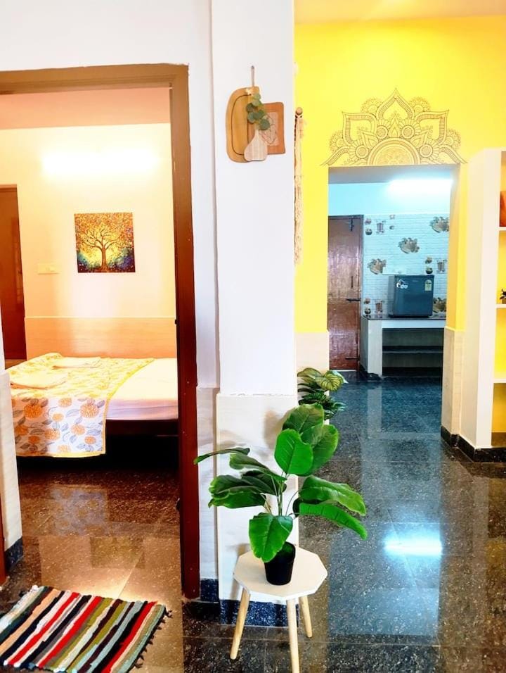 Full House 5 BHK with private Terrace 2km WhiteTown best for Large Groups NOVA House in Puducherry