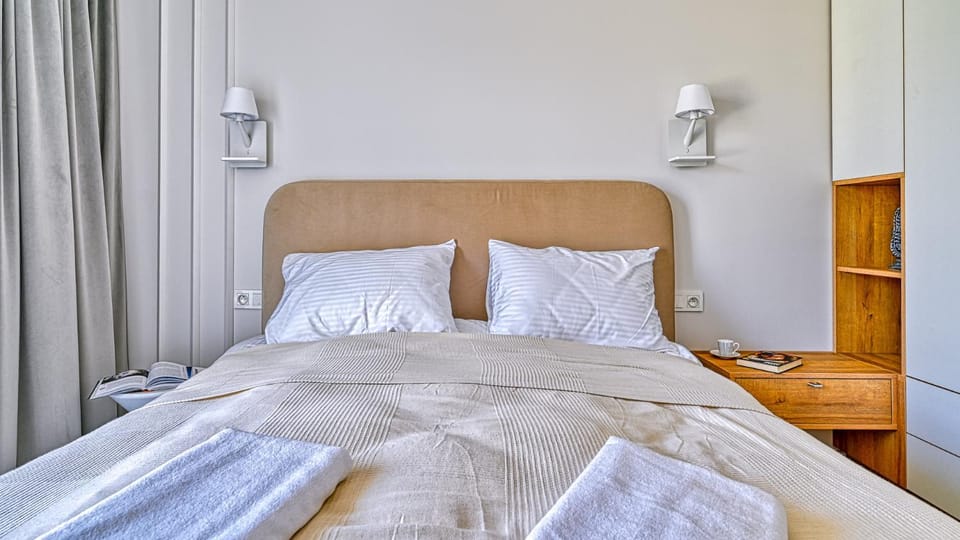 Rezydencja Niechorze D211 Eco Boho z Basenem, Sauną, Jacuzzi, przy samej PLAŻY - 5D Apartments Apartment in West Pomeranian Voivodeship, Poland