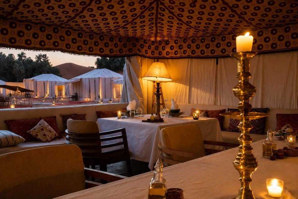 Merzouga Starlight Luxury Camp Luxury tent in Morocco