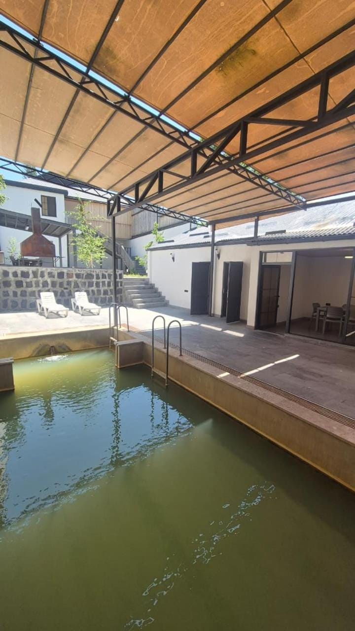 Property building, BBQ facilities, Hot Spring Bath, Pool view, Swimming pool