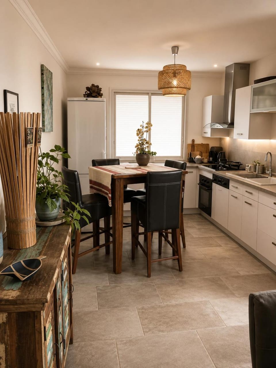 Communal kitchen, kitchen