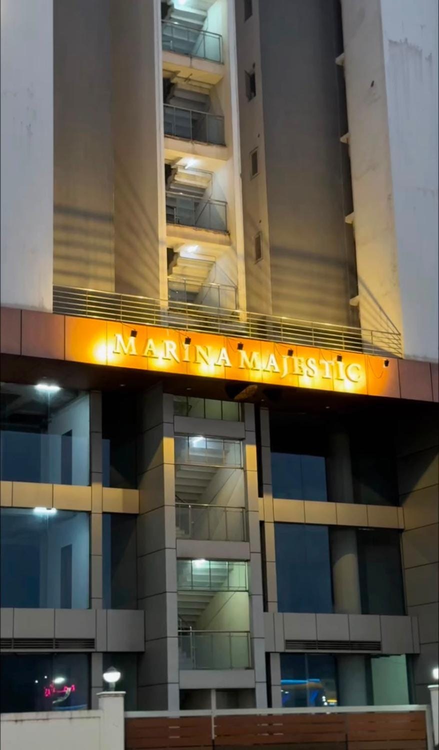 Property building, Night