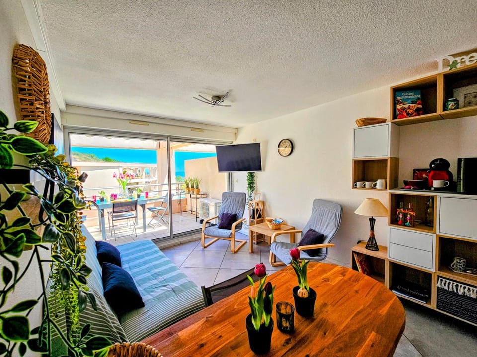 Le phare, superbe vue mer, piscine climatisation parking Apartment in Occitanie