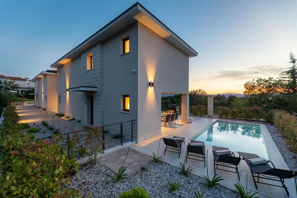 Property building, Natural landscape, Swimming pool