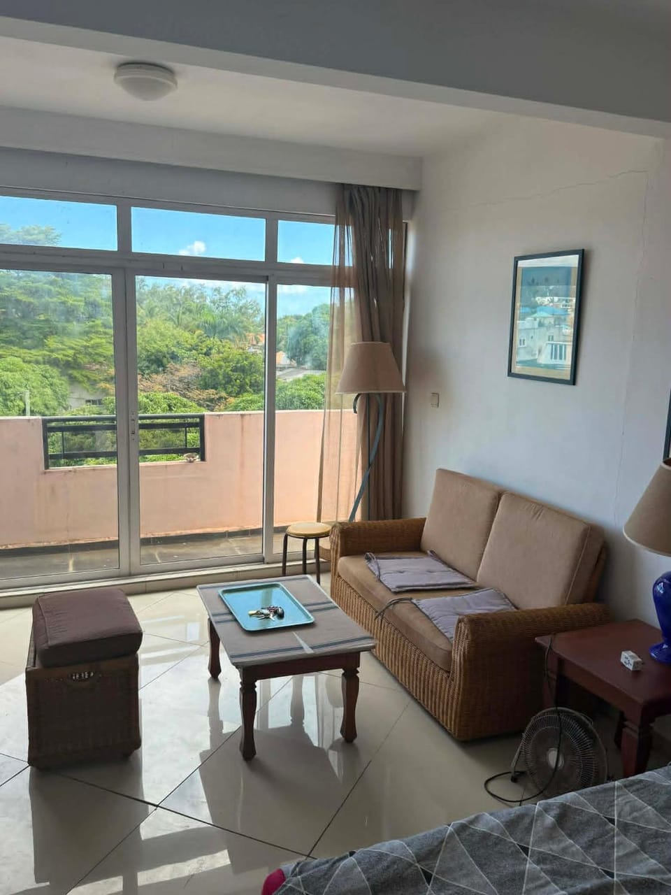 Patio, View (from property/room), Living room