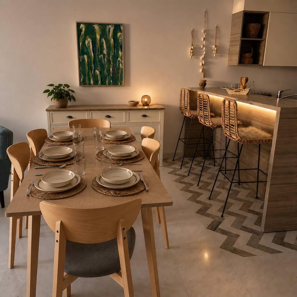 Decorative detail, Dining area