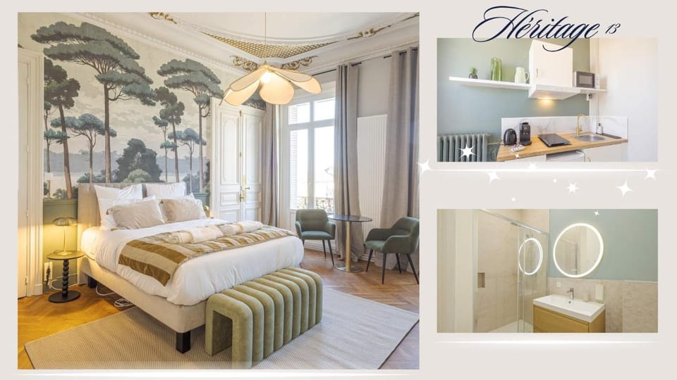 Bathroom, Bedroom, kitchen