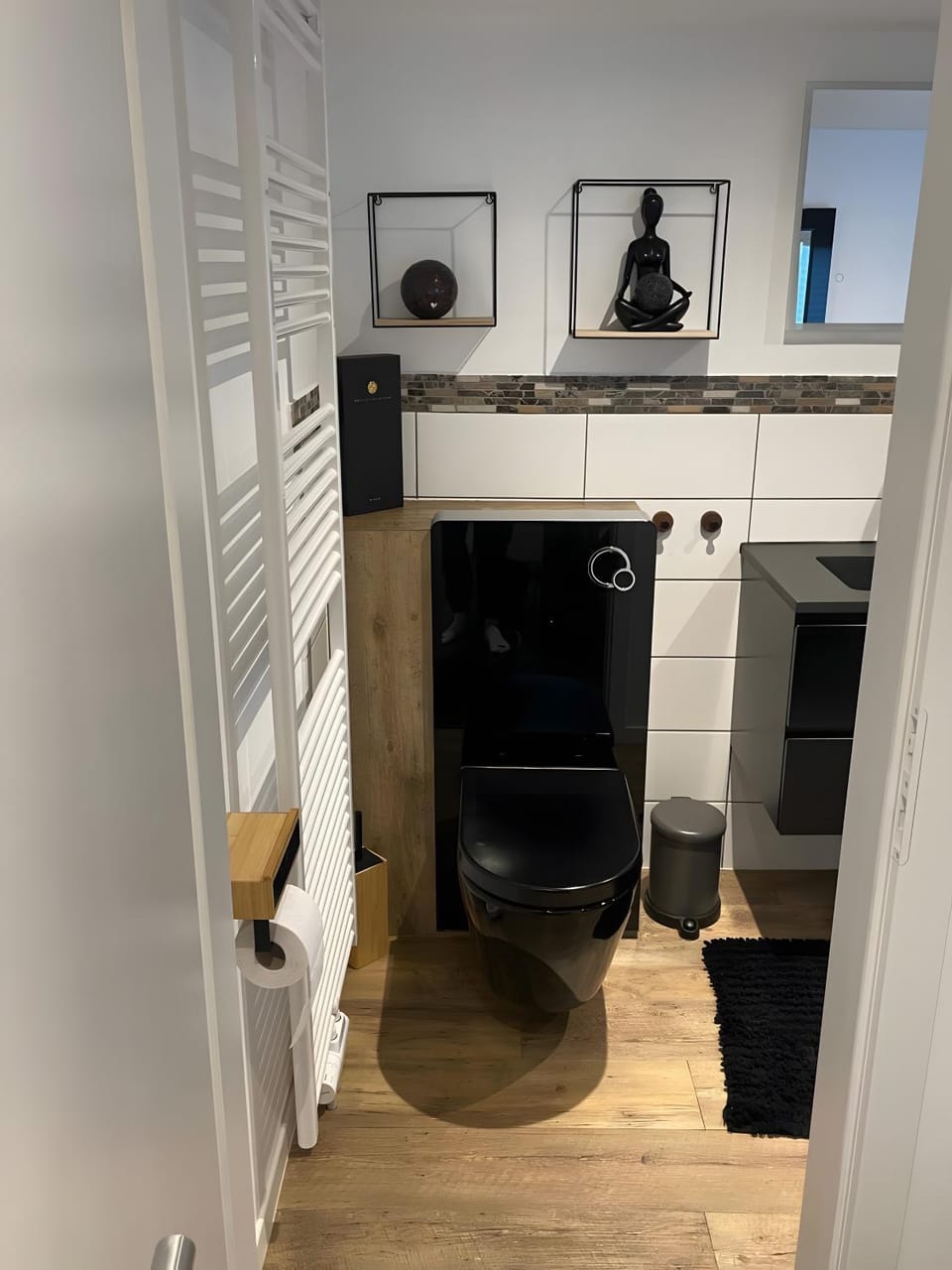 Bathroom, Living room