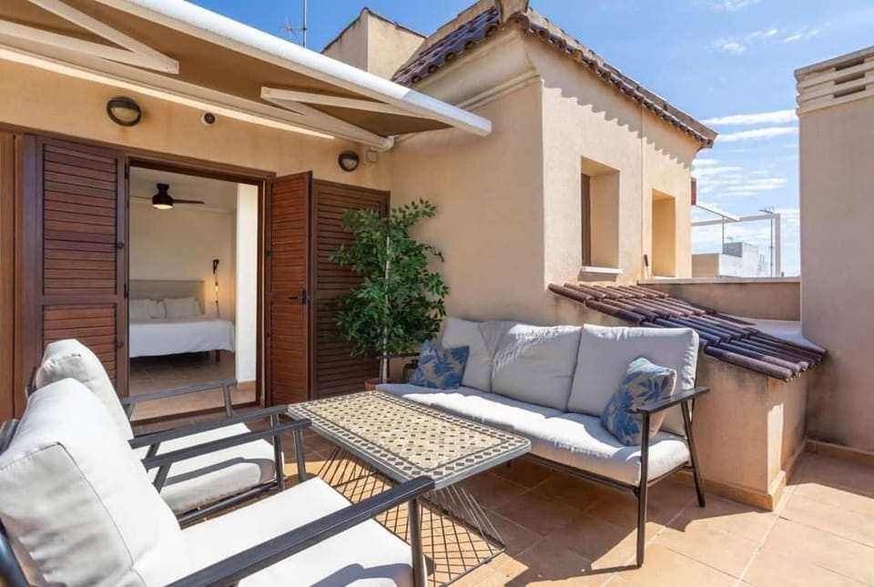 Balcony/Terrace, Seating area, sunbed