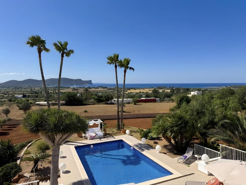Property building, Living room, Swimming pool