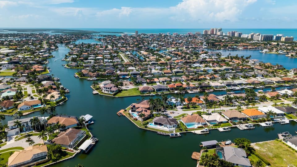 4 Bed Waterfront Retreat | Heated Pool House in Marco Island