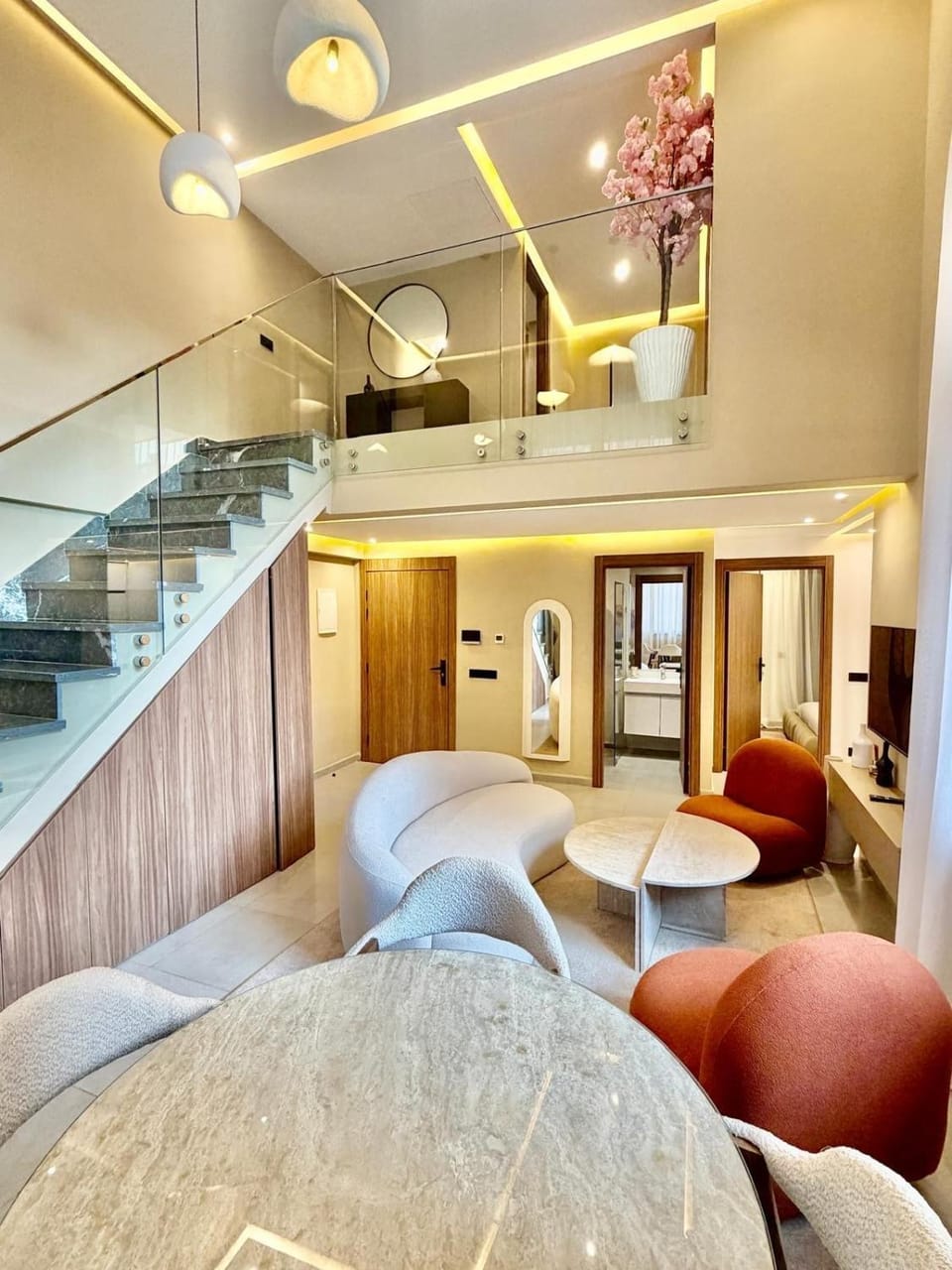 Gueliz Centre DUPLEX 3 Chambres Apartment in Marrakesh