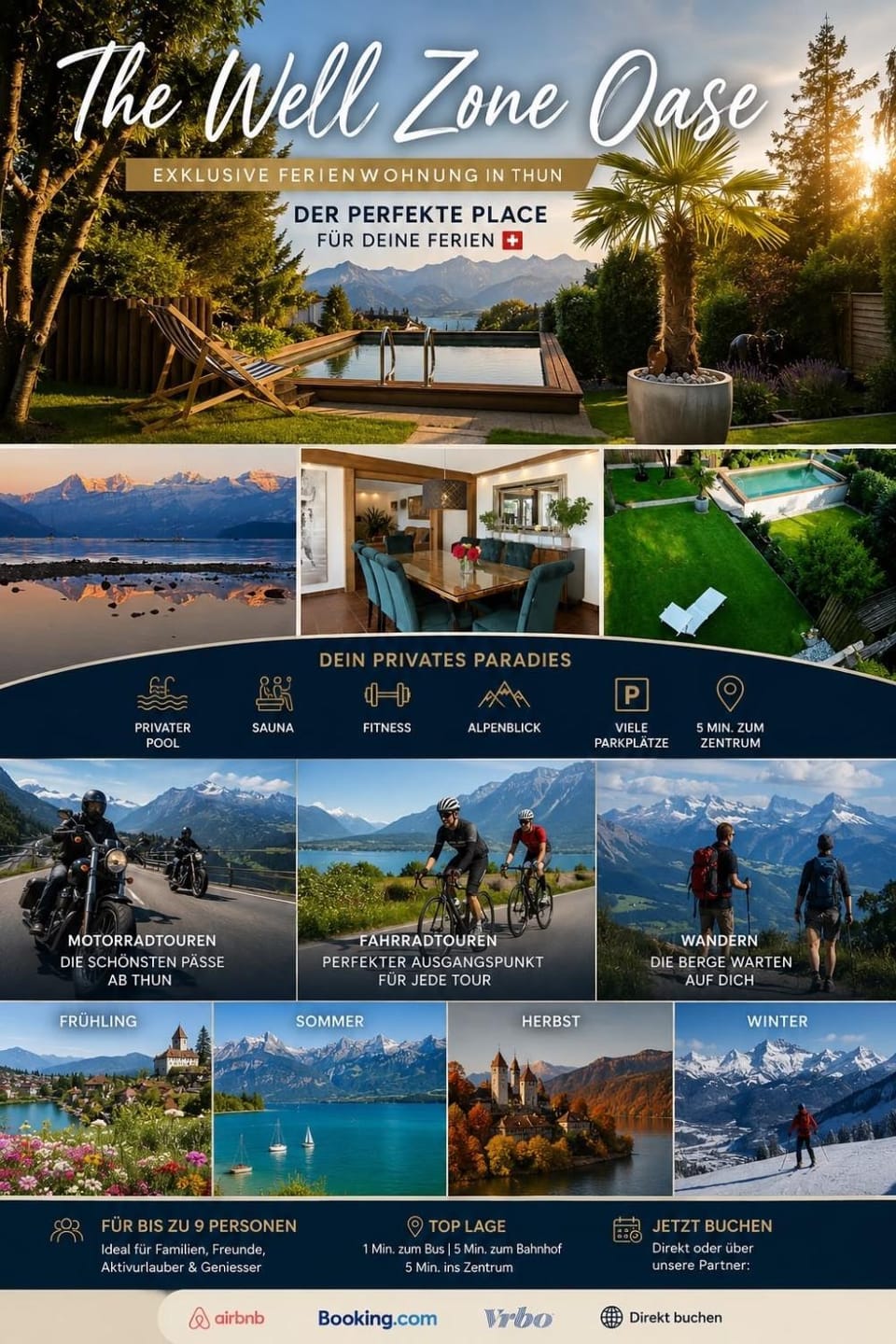 Natural landscape, Text overlay