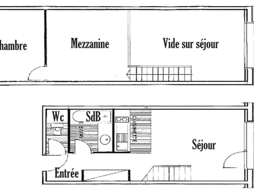 Les Saisies - Appartement 2 Pièces Mezzanine pour 7, Vue Pistes - FR-1-293-10 Apartment in Haute-Savoie