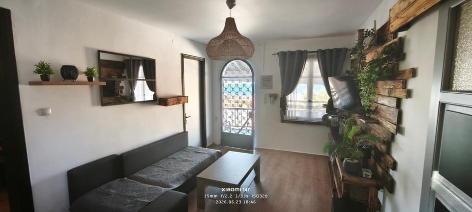Sea view from balcony Bed and Breakfast in Katastari