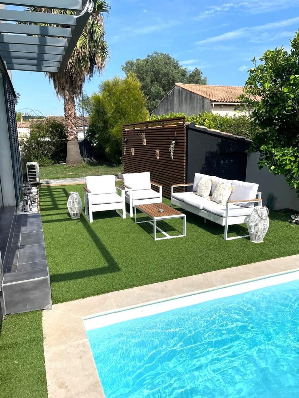 Villa with pool for 8 people, near beaches & Montpellier Villa in Lattes