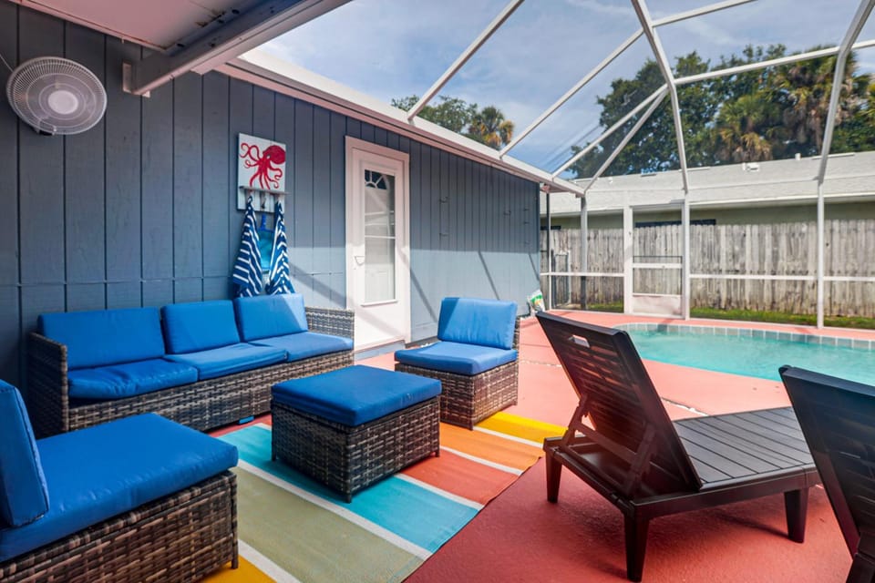 Family Haven Near Daytona Beaches! Game Room, Pool House in Port Orange