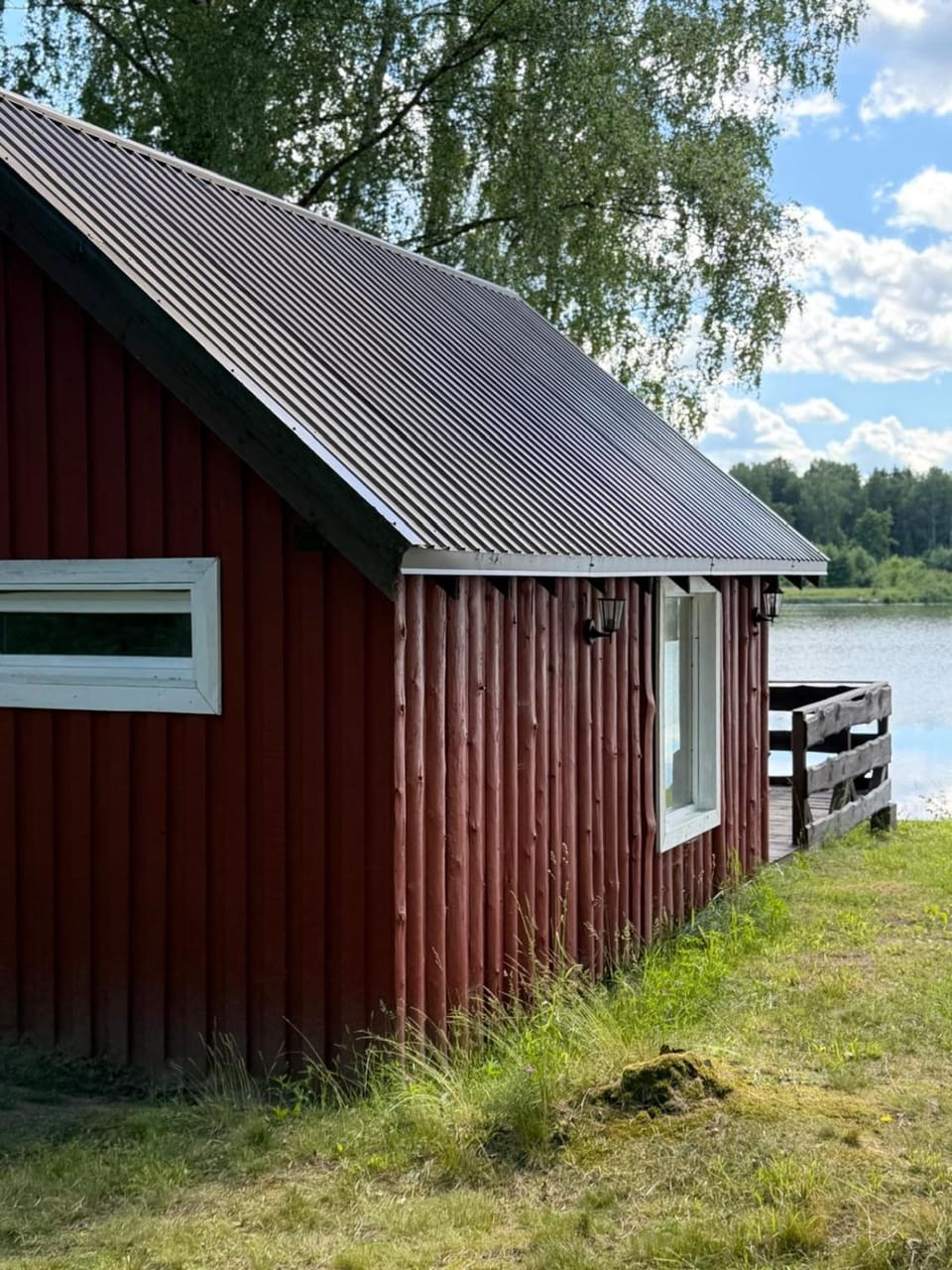 Pakuļu kūrorts - namiņš bez elektrības Campground/ 
RV Resort in Latvia