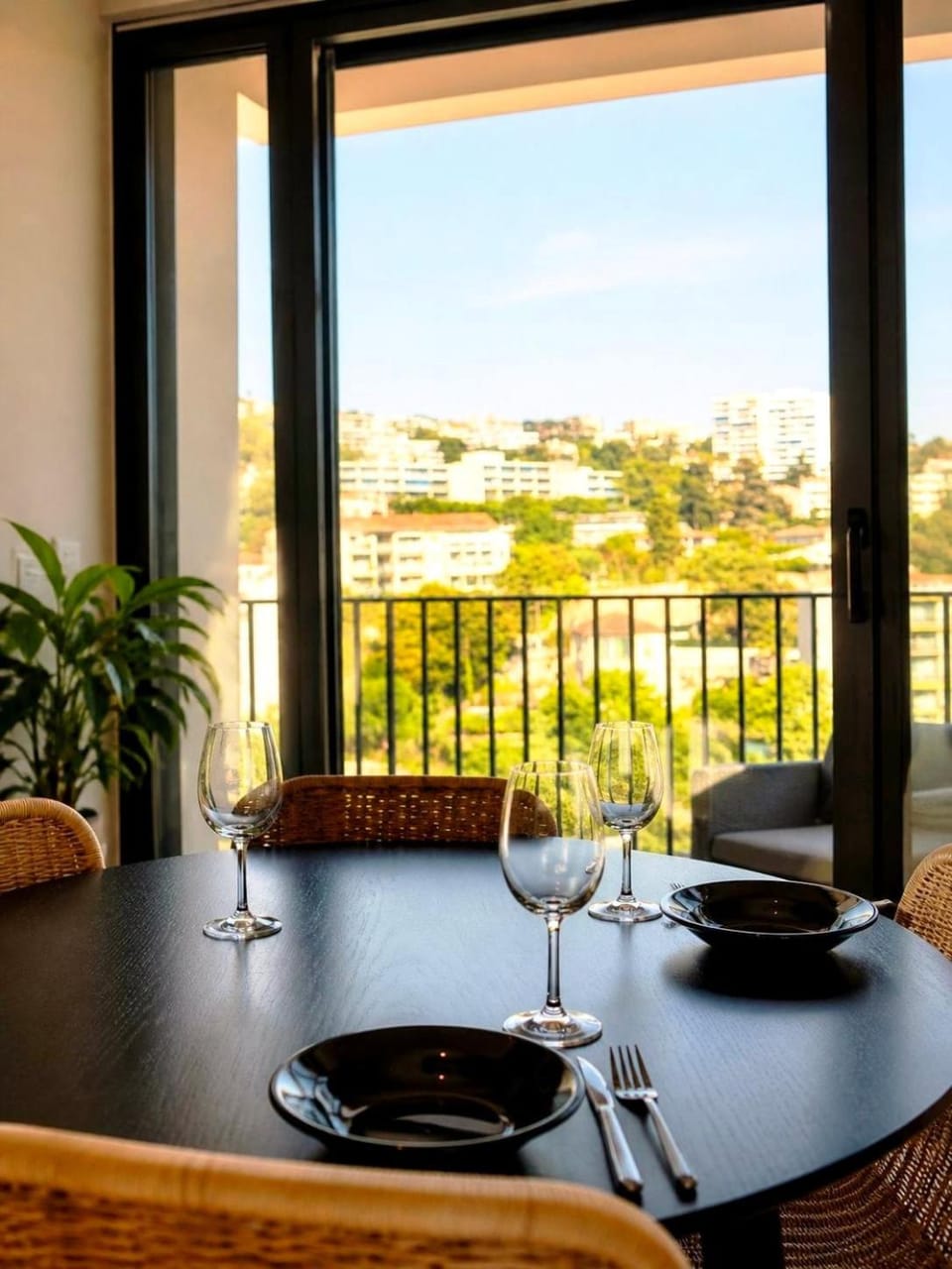 Luxury Modern Flat NICE & Panoramic View & WIFI Apartment in Nice