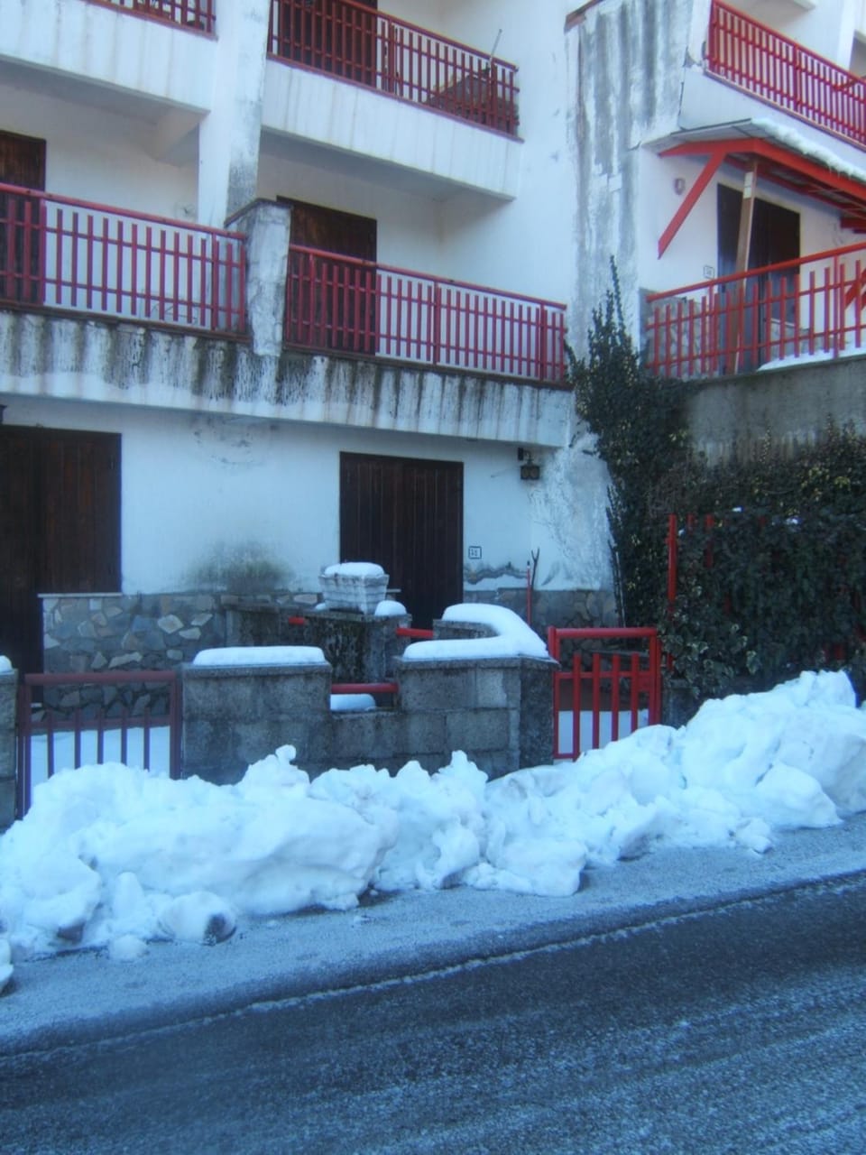 Property building, Winter