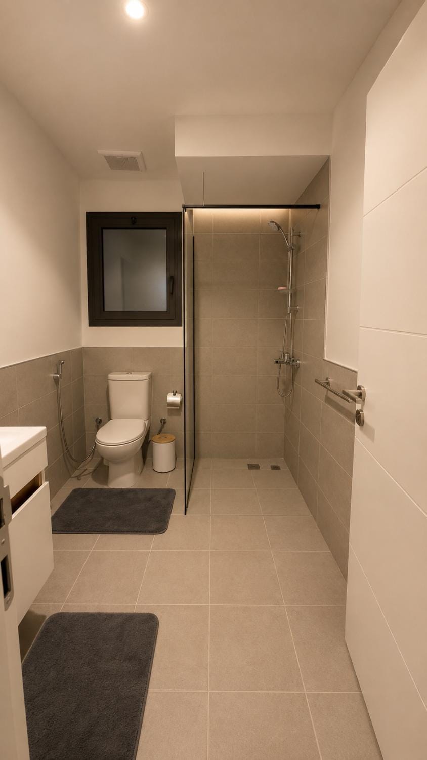 Shower, Toilet