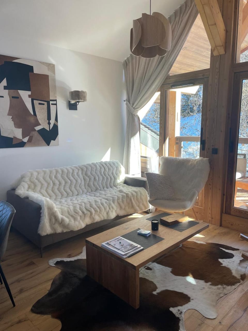 Cozy Apt Ski-in Ski-out & Mountain View Apartment in Saint-Bon-Tarentaise