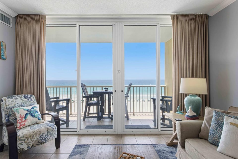 Inviting 5th Floor Condo On Okaloosa Island Gulf-Front Views Beach Chairs House in Okaloosa Island