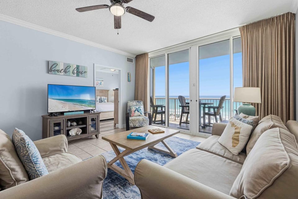 Inviting 5th Floor Condo On Okaloosa Island Gulf-Front Views Beach Chairs House in Okaloosa Island