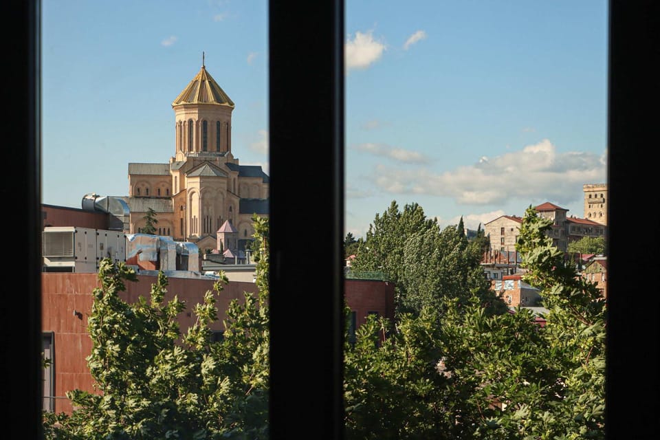 Bright 1BR with Sameba view Avlabari - by Wehost Apartment in Tbilisi, Georgia