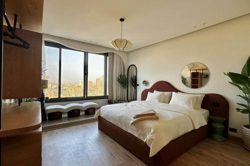 Above the Horizon Nile View Zamalek Loft Apartment in Cairo