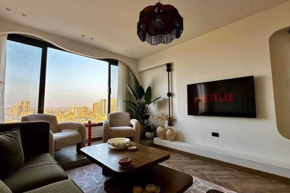 Above the Horizon Nile View Zamalek Loft Apartment in Cairo